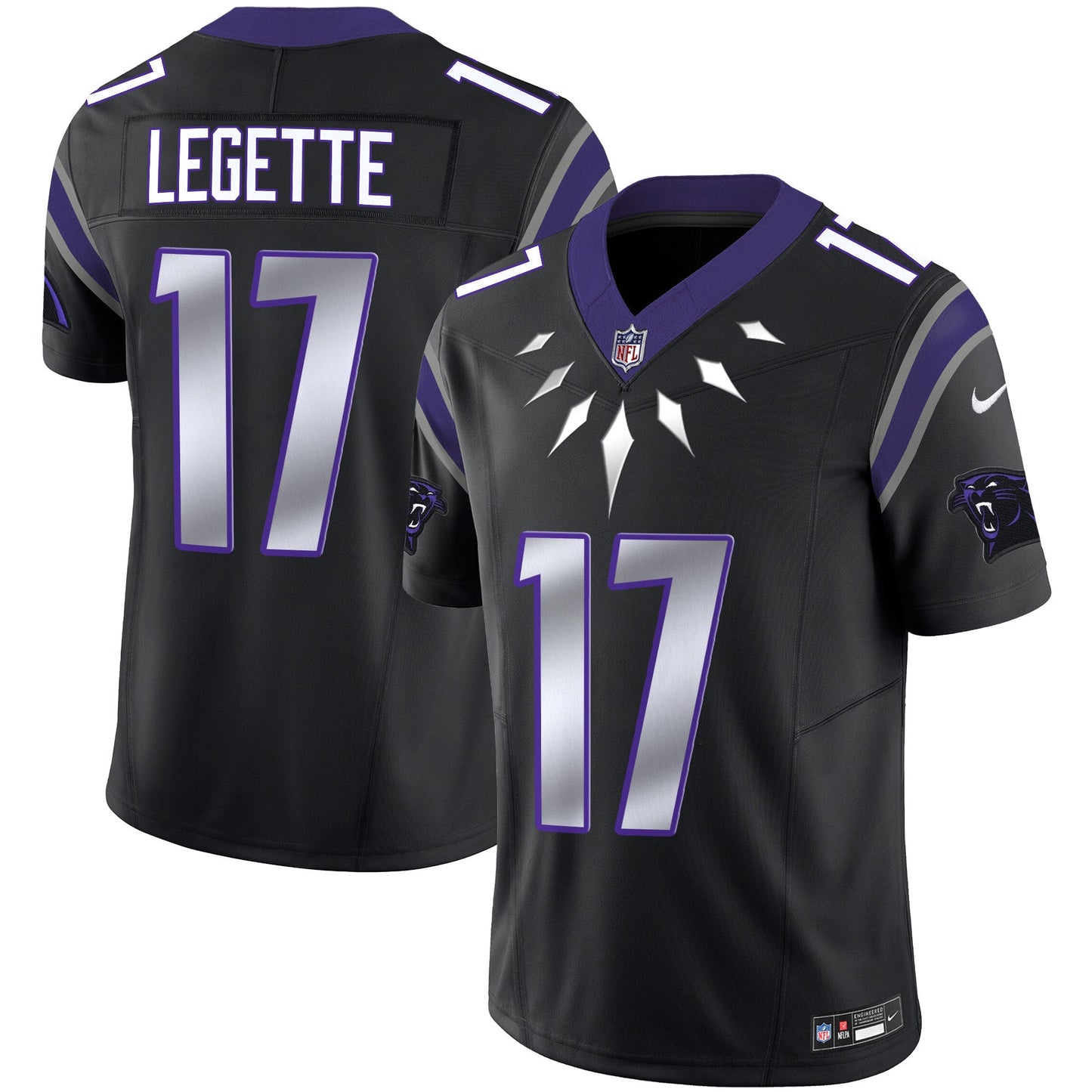 Men's Carolina Panthers Wakanda Vapor Limited Jersey - All Stitched