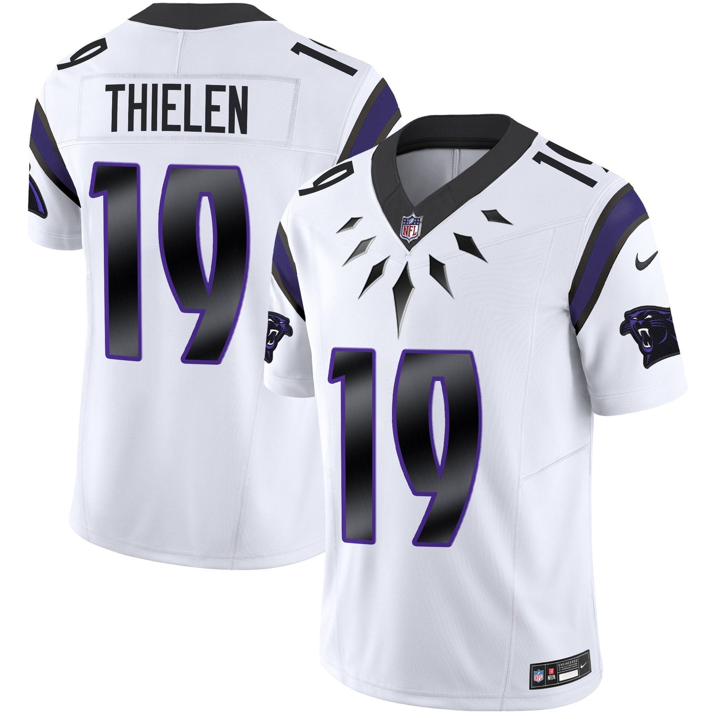 Men's Carolina Panthers Wakanda Vapor Limited Jersey - All Stitched
