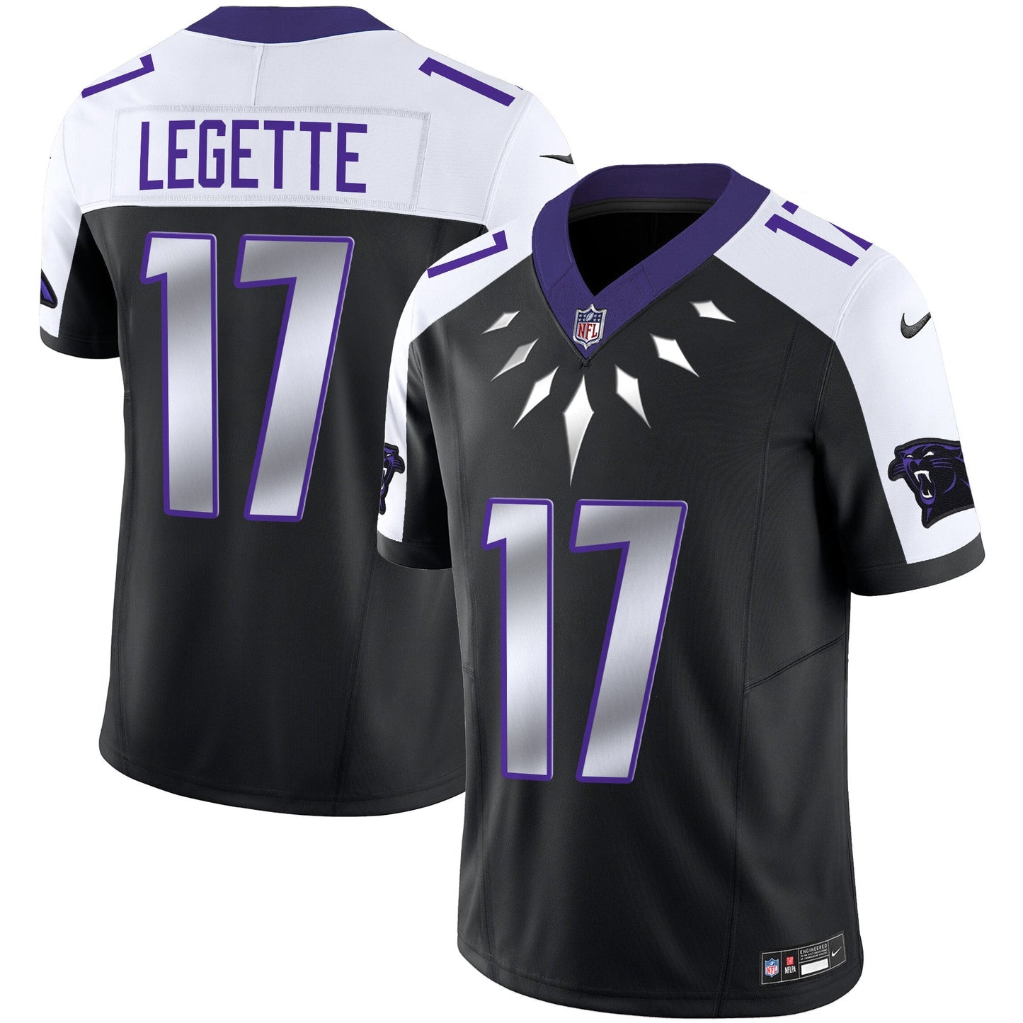 Men's Carolina Panthers Wakanda Vapor Limited Jersey - All Stitched