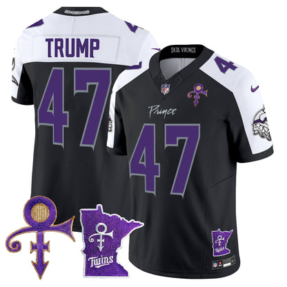 Men's Minnesota Vikings 2024 Prince Vapor Limited Jersey V2 - All Stitched