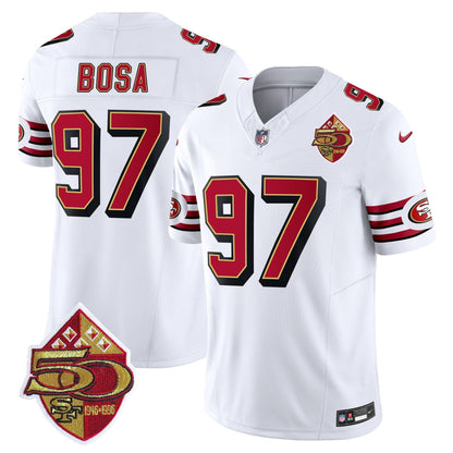 Men's 49ers 1996 Throwback Vapor Limited Jersey - All Stitched