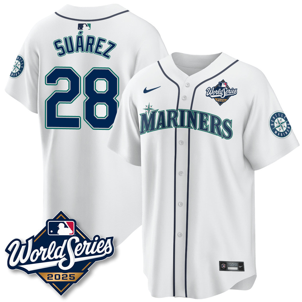 SEA 2025 World Series Jersey - Stitched-NQD