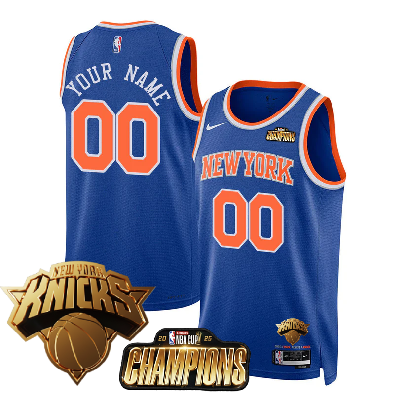 NYK 2025 Championship Jersey - Stitched-NQD