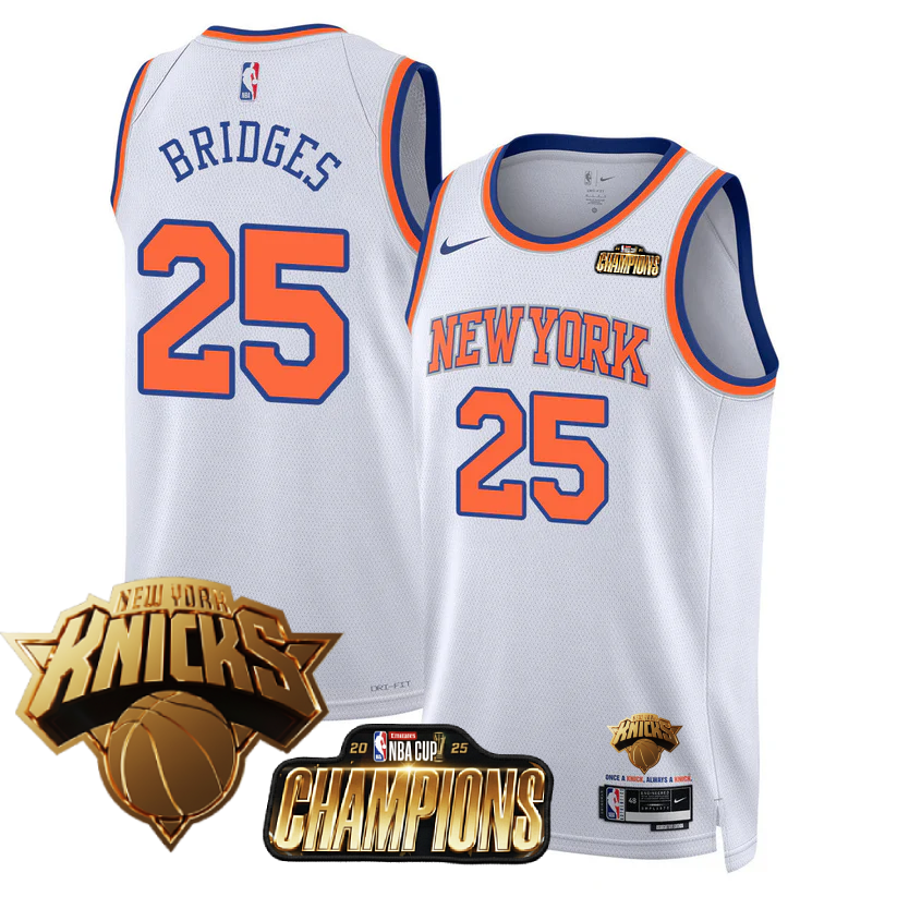 NYK 2025 Championship Jersey - Stitched-NQD