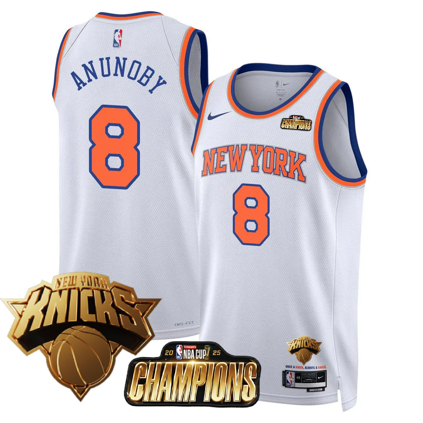 NYK 2025 Championship Jersey - Stitched-NQD