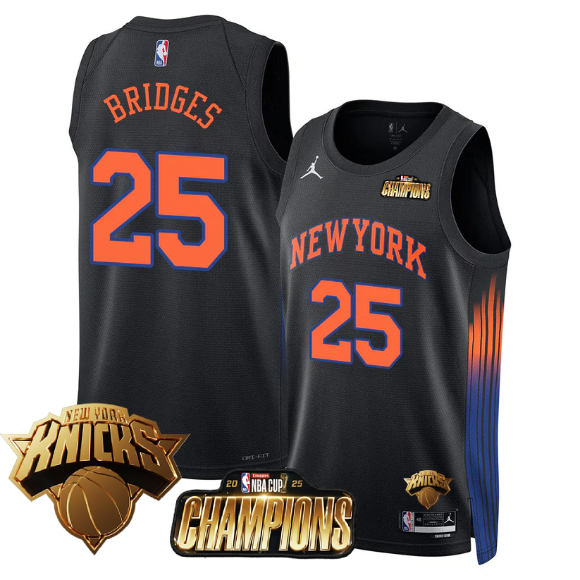 NYK 2025 Championship Jersey - Stitched-NQD