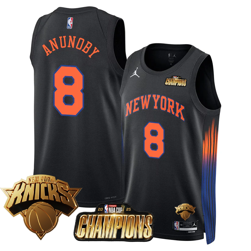 NYK 2025 Championship Jersey - Stitched-NQD