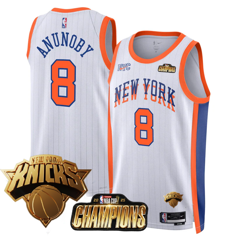 NYK 2025 Championship Jersey - Stitched-NQD