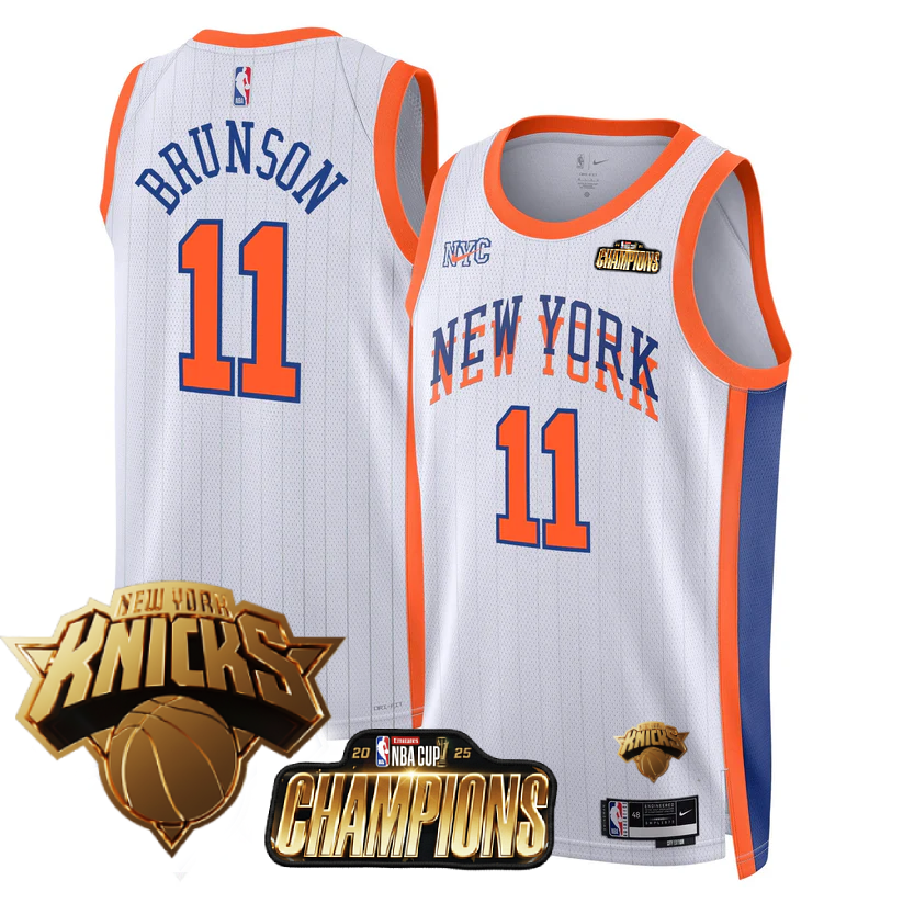 NYK 2025 Championship Jersey - Stitched-NQD