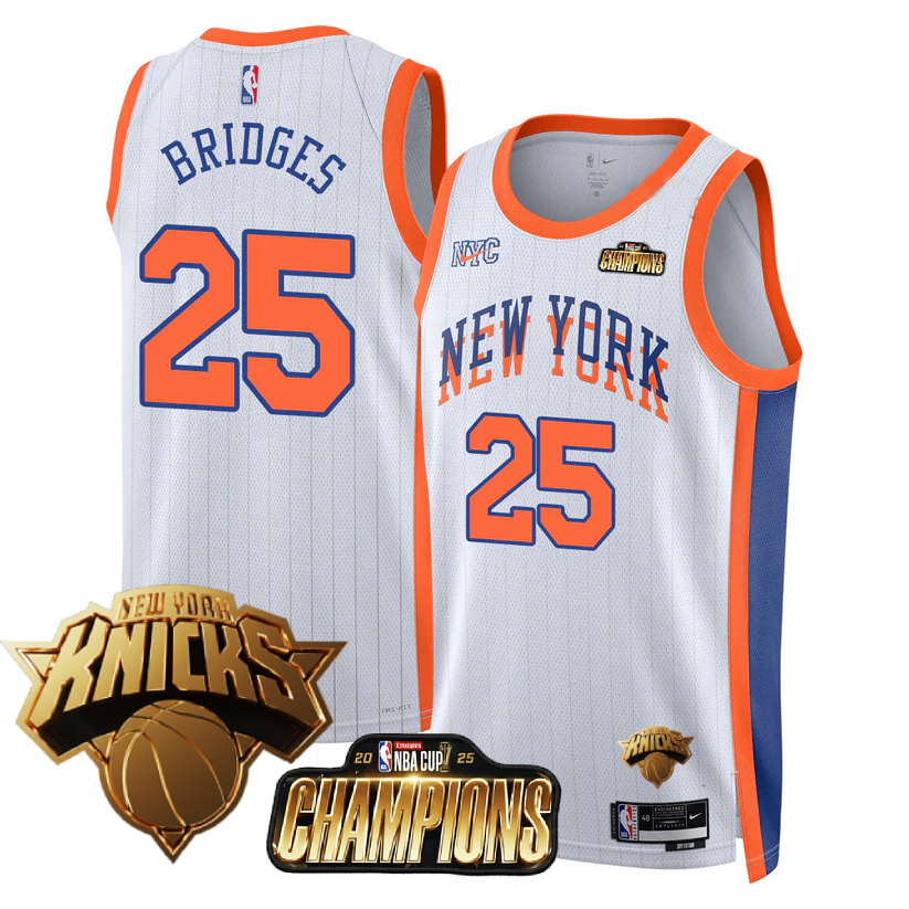 NYK 2025 Championship Jersey - Stitched-NQD