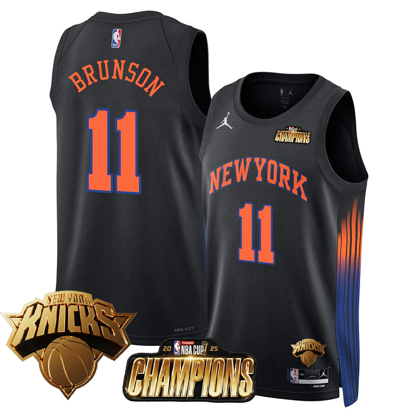NYK 2025 Championship Jersey - Stitched-NQD