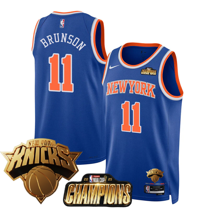 NYK 2025 Championship Jersey - Stitched-NQD