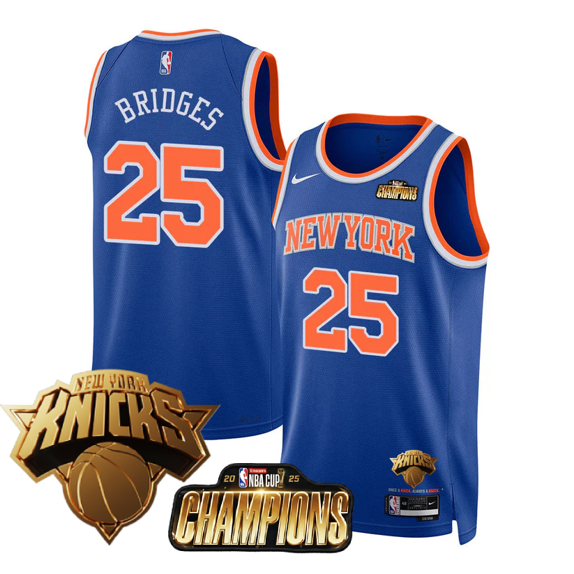 NYK 2025 Championship Jersey - Stitched-NQD