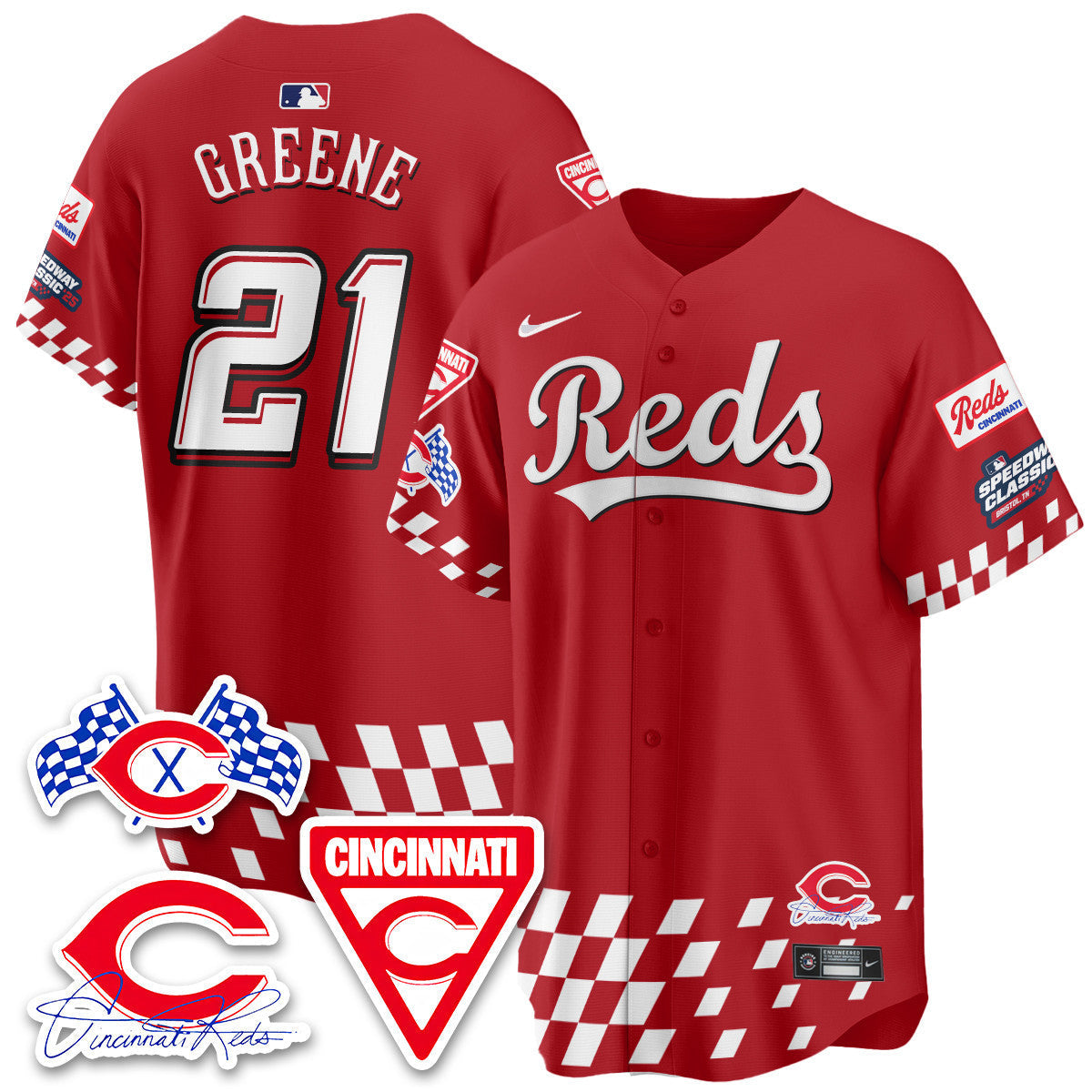CIN 2025 Speedway Limited Jersey V2 - All Stitched