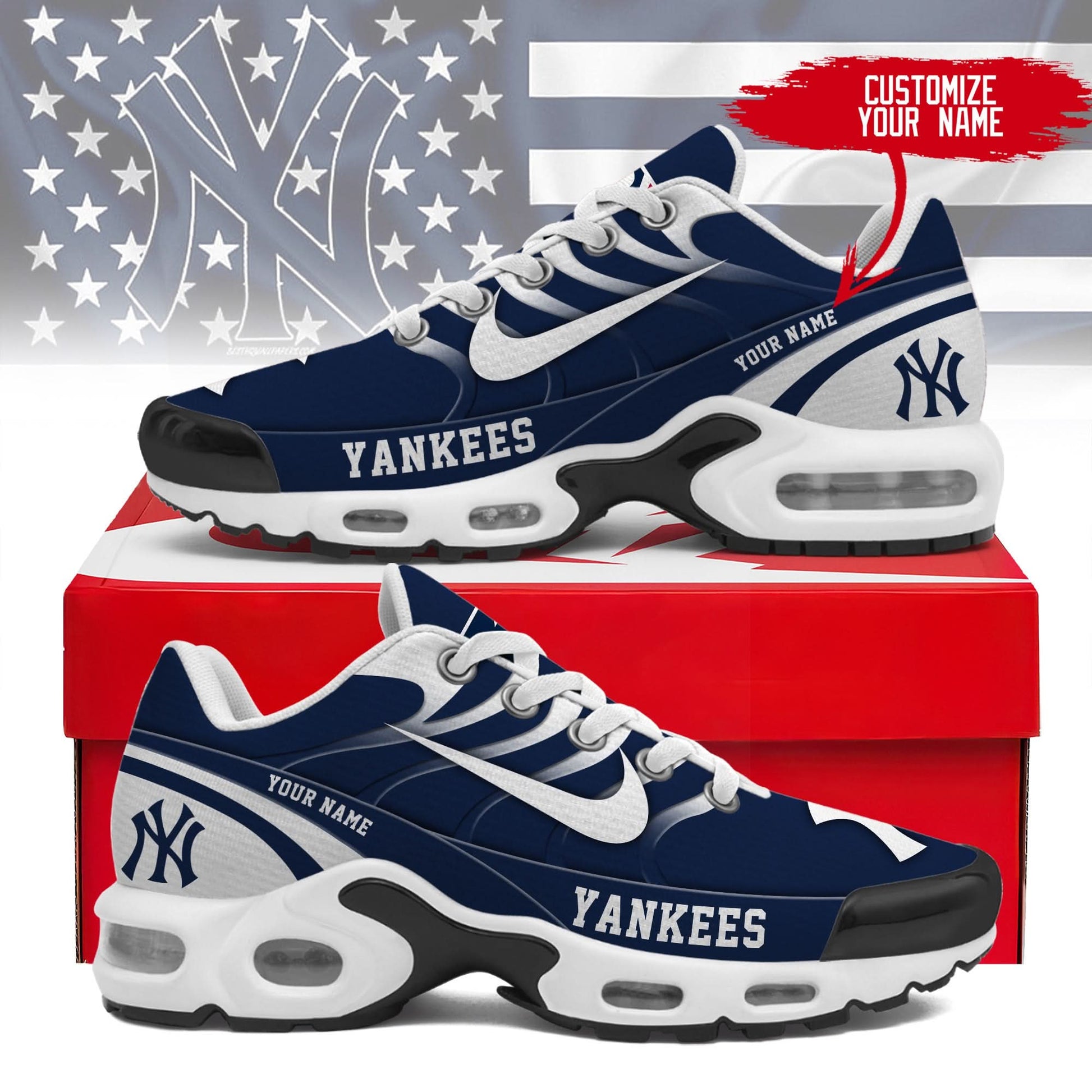 NYY | Personalized Air Max Shoes TD 300525