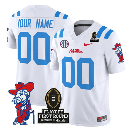 Custom OMR 2025 Playoff First Round Vapor Limited Jersey - All Stitched