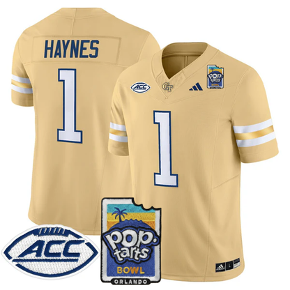 GTYJ 2025 PopTarts Bowl Patch Vapor Limited Jersey - All Stitched