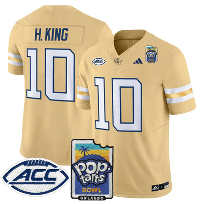 GTYJ 2025 PopTarts Bowl Patch Vapor Limited Jersey - All Stitched