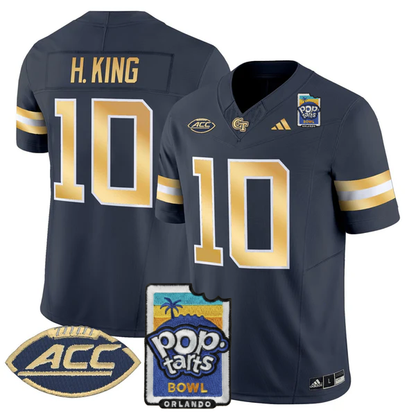 GTYJ 2025 PopTarts Bowl Patch Vapor Limited Jersey - All Stitched