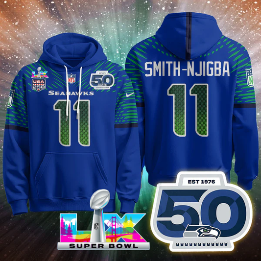 SEA Super Bowl LX Vapor Limited Hoodie - Printed-NQD