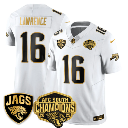 DET AFC South Division Champions Vapor Limited Throwback Jersey - All Stitched
