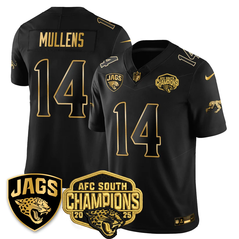 DET AFC South Division Champions Vapor Limited Throwback Jersey - All Stitched
