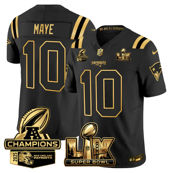 NE 2025 AFC Champions Vapor Limited Jersey N1 - All Stitched