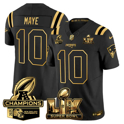 NE 2025 AFC Champions Vapor Limited Jersey N1 - All Stitched