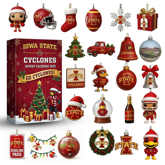 Iowa State Cyclones Premium Advent Calendar 2025-NQD