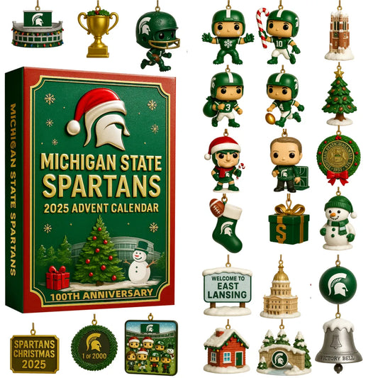 Michigan State Spartans Advent Calendar 2025-NQD