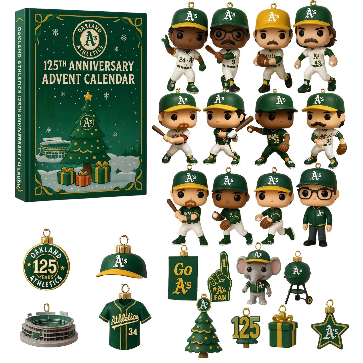 OAK Advent Calendar 2025 125TH ANNIVERSARY