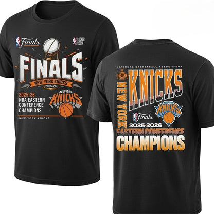 NYK 2026 NBA Finals Printed T-Shirt-NQD