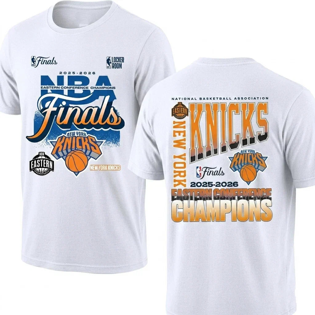 NYK 2026 NBA Finals Printed T-Shirt V4-NQD