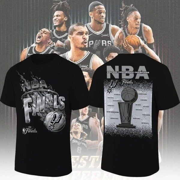 SAS 2026 Finals Hometown Black Printed T-Shirt-NQD