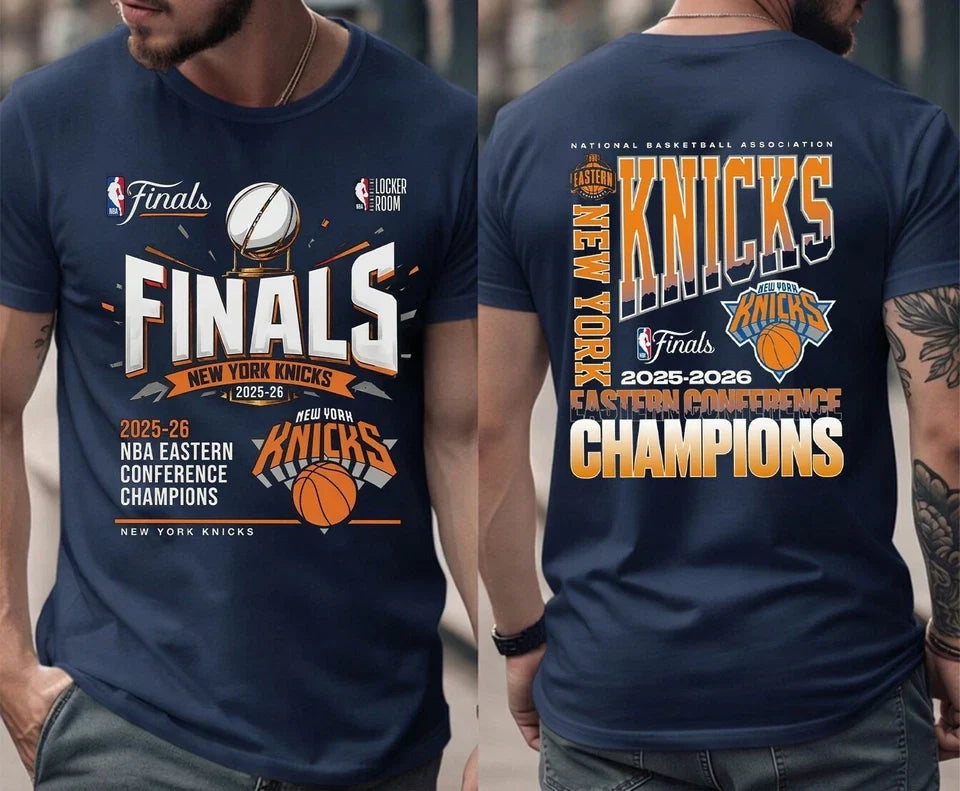 NYK 2026 NBA Finals Printed T-Shirt-NQD